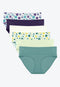 Foldable Maternity Underwear, 6-pk, Meadow
