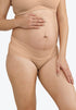 Foldable Maternity Underwear, 6-pk, Beige