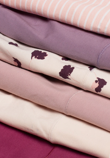 Crossover Maternity Bikini Underwear, 6-pk, Blume