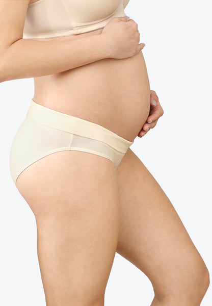 Intimate Portal Maternity Panties Cotton Postpartum Underwear Women  Pregnancy Bikini Briefs Under the Bump 3 Pack Basics S at  Women's  Clothing store
