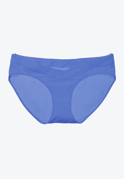 Crossover Maternity Bikini Underwear, 6-pk, Blume