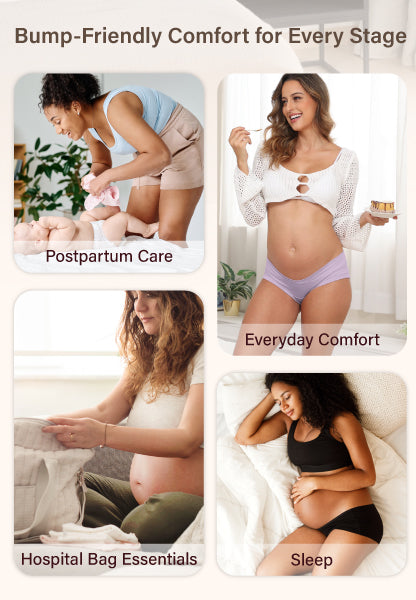 Cradle Maternity Underwear, 3-pk, Elements